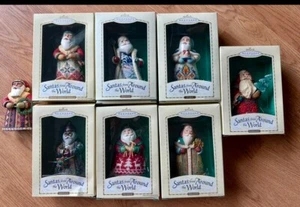 Hallmark Adorno de Navidad - Papá Noel de todo el mundo - Juego completo de 8 - Imagen 1 de 1