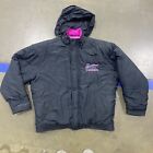 Chevy The Heartbeat Of America Journeyman Winter Coat Jacket 90S Black Puffer Xl
