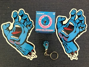 Santa Cruz SCREAMING HAND Jim Phillips 40th Anniversary set of 3 - Picture 1 of 2