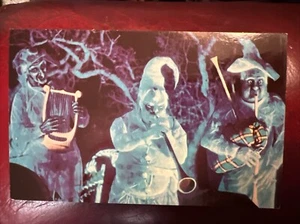 c1970’s Walt Disney World, Fla. Haunted Mansion Trembling Trio VIntage Postcard - Picture 1 of 2