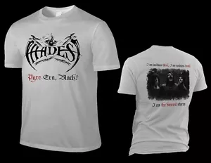 Hades Almighty - pyre era, black! (graues T-Shirt), Gr. S, M, L, XL, XXL, NEW - Foto 1 di 2