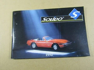 494R Solido Collection 1992 Mini Catalogue de 44 Pages - Foto 1 di 12