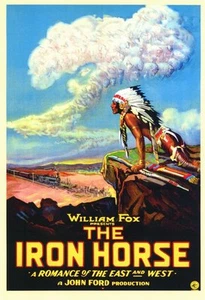 IL CAVALLO DI FERRO POSTER film 11x17 George O'Brien Madge Bellamy Charles Edward - Foto 1 di 1