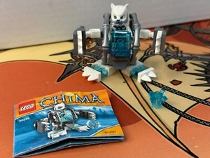 LEGO *Complete* LEGENDS OF CHIMA: Ice Bear Mech (30256) w/ Instructions - Picture 1 of 11