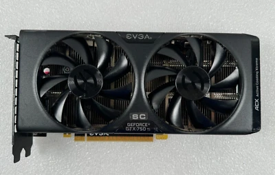 Placa de Vídeo EVGA NVIDIA GeForce GTX 750 Ti SC 2GB GDDR5 02G-P4-3759-KB; Testada - Imagem 1 de 4