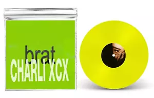 CHARLI XCX - Brat Tour Edition Bright Yellow Vinyl LP + Special Bag. Versiegelt. - Bild 1 von 1