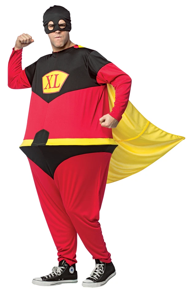 Adult Superhero Incredible Hoopster Illusion Funny Costume GC6661