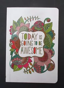 GBOT Today is going to be awesome BRIGHTEST WISHES 80pg notebook travel journal - Picture 1 of 1