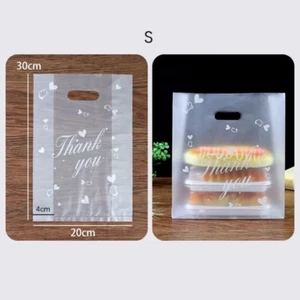 50pcs 20x30cm Love Thank You Gift Packaging Bags Retail Shopping Party Supplies - Picture 1 of 5