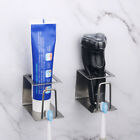 Stainless Steel Wall Hanging Holder Bathroom Toothpaste Storage Rack
