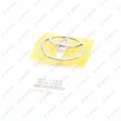 Parachoques delantero emblema cromado original Toyota Celica 1994-1999/MR2 1991-1995 Foto 1 de 4