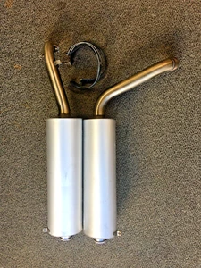 Silenciadores Ducati 998 998S All Termignoni OEM stock diestro y derecho 57310691A 57410691A - Imagen 1 de 7