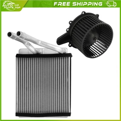 Fit For 1998-2001 2002 Lincoln Navigator HVAC Blower Motor & A/C Evaporator Core - Image 1 of 4