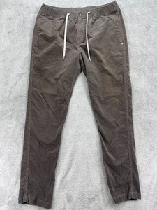 Vuori Optimist Hose Herren Large braun Pinwale Cord Baumwolle Stretch Kordelzug - Bild 1 von 15