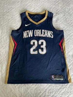 Nike Navy New Orleans Pelicans Anthony Davis 23 NBA Swingman Jersey Size 48 L - Image 1 of 2