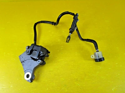 09-17 2009-2017 YAMAHA FZ6 FZ6R PINZA FRENO TRASERO SOPORTE LÍNEA CILINDRO MAESTRO Foto 1 de 4
