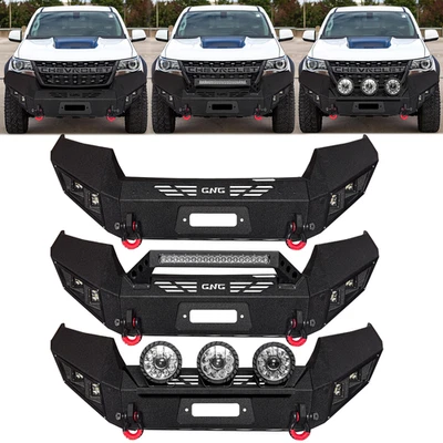 Vijay For 2015-2022 Chevrolet Colorado NEW Front Bumper With Winch Plate & Light Foto 1 de 4