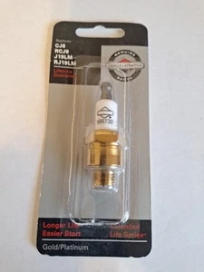 Briggs & Stratton 5062 Gold Platinum Spark Plug. Most Briggs Non-OHV Engines. - Picture 1 of 1