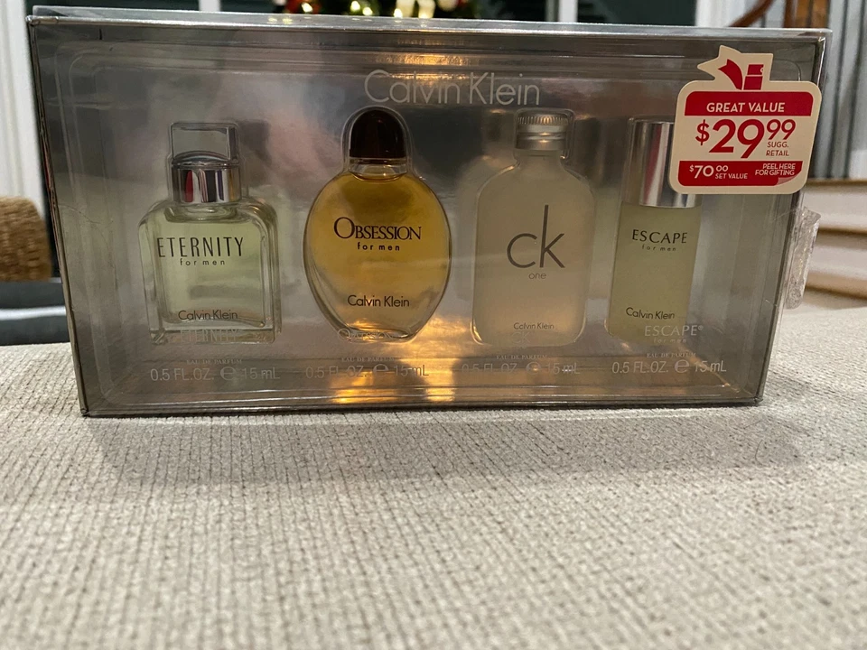 Calvin Klein Men's 4-Pc. Eau de Toilette Edition Gift Set For Him - Image 1 of 1