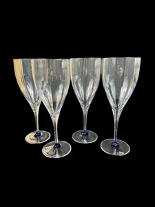 Rosenthal Ultra Studio Line Wasserkelch blau 541979 4er Set EUC - Bild 1 von 17