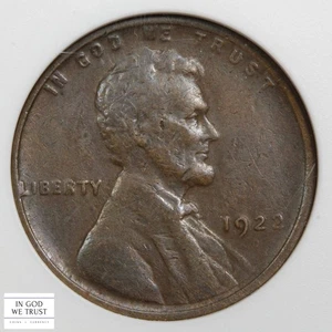 1922 Weak D Die#3 Lincoln Wheat Cent 1C Old Soap Box Holder ANACS VF Details - Picture 1 of 5