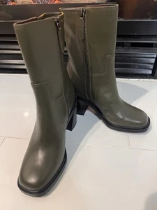 Franco Sarto Penelope halbhoher Damen-Bootie mit klobigem Absatz Größe 6 - Bild 1 von 8