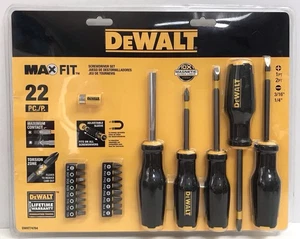 Dewalt DWHT74764 Max Fit 22pc Scree Driver Set NEW Sealed - Picture 1 of 2
