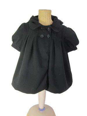 De Colección Juicy Couture Sudadera con Capucha Mujer Grande Negra Cuello SS Sudadera con Capucha Corta Forrada Y2K Foto 1 de 4