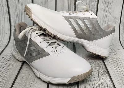 Adidas Womens Tech Response BD7147 White Golf Cleats Shoes Size 9.5 - Image 1 of 4