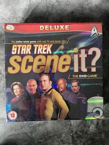 Star Trek Scene It DVD Game - Startrek Deluxe Edition TV Trivia Movie NEW SEALED - Picture 1 of 4