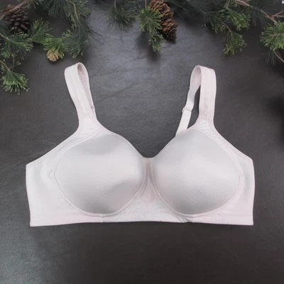 Sujetador Vanity Fair para mujer 38C rosa claro belleza espalda sin cables soporte suave 71500 Foto 1 de 4