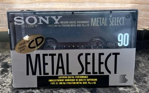 Sony MTL-SLT90C Metal Select Leerkassette Tape 90 NEU - Bild 1 von 4