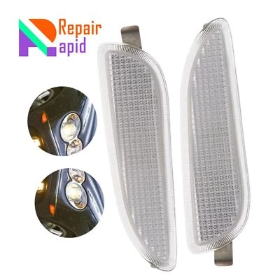 Par de luces de señalización lateral para Mercedes Benz CLK550 2007-2009 Foto 1 de 4