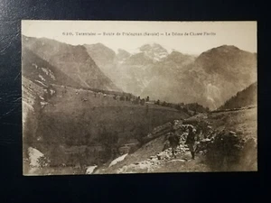 CPA 73 TARENTAISE - Route de Pralognan - Le Dôme de Chasse-Forêts - Imagen 1 de 2
