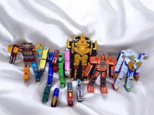 Power Rangers ToQger Ressha DX ToQ-Oh Diesel-Oh Build Dai-oh Safari Gaoh 5set VG - Picture 1 of 18