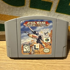 Star Wars Rogue Squadron (N64, 1996, Nintendo 64) Game Cartridge Only, tested - Picture 1 of 7