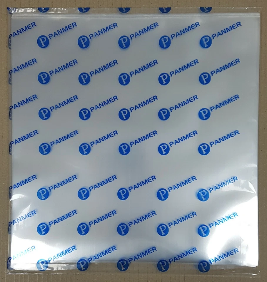 12" Vinyl Record Sleeves 100 Micron Outer SUPER CLEAR Snug Fit x 25