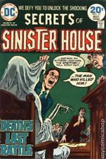 Secrets of Sinister House #17 VG 4.0 1974 Stock Image Low Grade