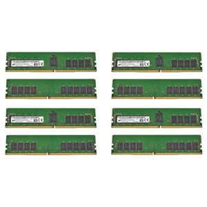 64 GB Micron 4x 16GB 2Rx8 PC4-3200AA Server RAM ECC DDR4 MTA18ASF2G72PDZ-3G2J3UI - Photo 1/3