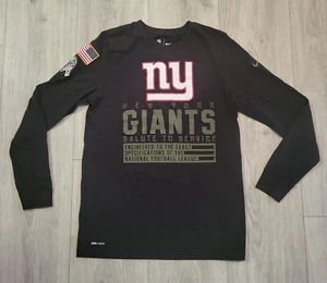Childrens L Nike Dri-Fit New York Giants Salute To Service Long Sleeve Shirt NFL - Picture 1 of 6
