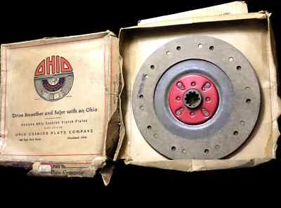 Nuevo de Lote Antiguo Disco de Embrague Buick Graham Cadillac Cadillac 1936 1929 1930 1932 1934 1933 Foto 1 de 4