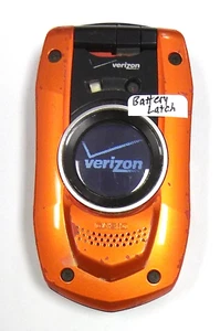 Casio Gz'One Boulder C711 - Orange ( Verizon ) Very Rare Flip Phone - READ - Picture 1 of 5