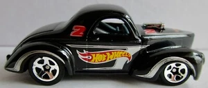 HOT WHEELS CUSTOM 41 WILLYS #152 FROM THE 2011 HOT RODS SERIES BLACK - Picture 1 of 4
