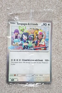 Terapagos & Friends - Horizons Stamped Sealed Pokemon Promo JUMBO Card 2024 - Foto 1 di 2
