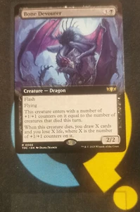 Knochenverschlinger Extended Art Rare TDC 066 Tarkir Dragonstorm MTG - Bild 1 von 3