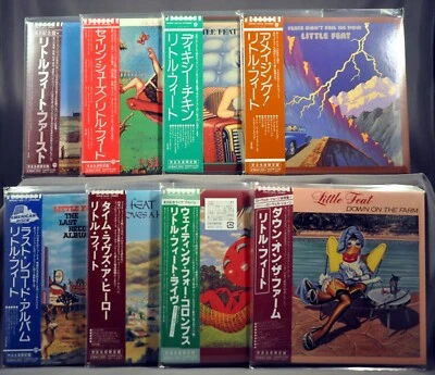 Little FEAT ALL 8 Set Orig. 2007 JAPAN Mini LP x8 with CD's x9 WPCR-12613~21 NEW - Image 1 of 4
