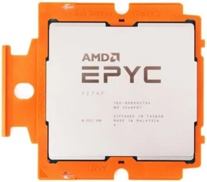 Qty 4 - AMD EPYC 9274F  24 CORE 4.05GHZ Base / 4.3GHZ MAX 256MB  - Picture 1 of 2