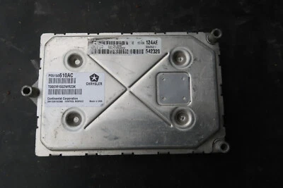 2012 DODGE CHARGER ECM ENGINE COMPUTER (A18) 05156124ae Chipped Plug - Image 1 of 2