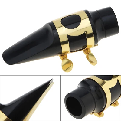 Professional Universal Alto Sax Saxophone Mouthpiece Kit with Ligature and Cap