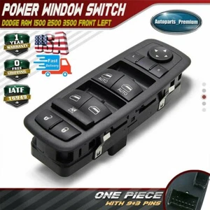 Master Power Window Switch for Dodge Ram 1500 2009 2010 2011 2012 Driver Side - Picture 1 of 12